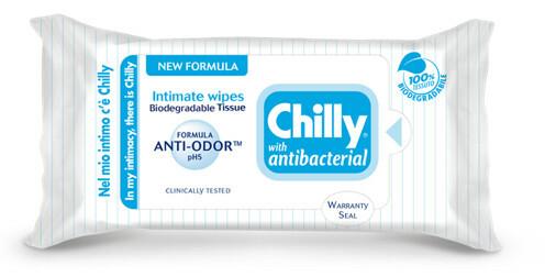 Chilly Intímne obrúsky Chilly (Intima Antibacterial) 12 ks