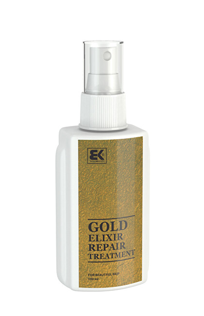 Brazil Keratin Elixír pre suché a poškodené vlasy (Gold Elixir Repair Treatment) 50 ml