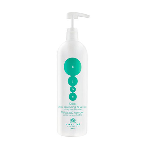 Kallos Hĺbkovo čistiaci šampón pre mastné vlasy a vlasovú pokožku KJMN (Deep-Cleaning Shampoo) 1000 ml