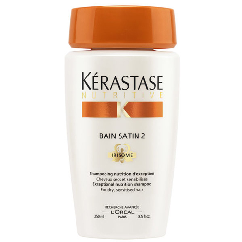 Kérastase Hĺbkovo vyživujúci šampón pre veľmi suché a citlivé vlasy Bain Satin 2 Irisome (Exceptional Nutrition Shampoo) 250 ml