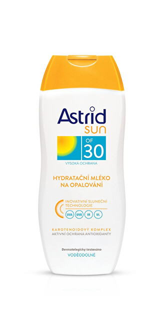 Astrid Hydratačné mlieko na opaľovanie OF 30 Sun 200 ml