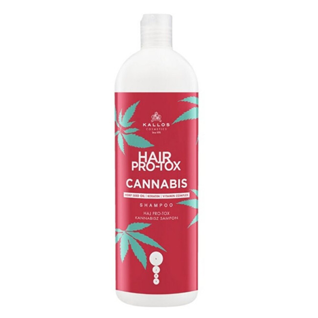 Kallos Regeneračný šampón Hair Pro-Tox Cannabis (Shampoo) 1000 ml