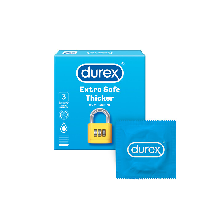 Durex Kondomy Extra Safe 3 ks
