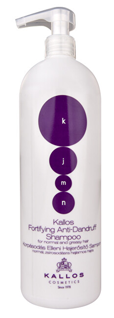 Kallos Posilňujúci šampón proti lupinám KJMN (Fortifying Anti-Dandruff Shampoo) 1000 ml
