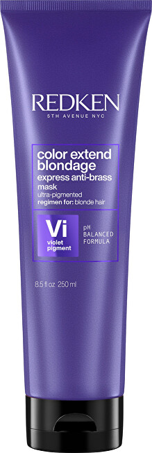 Redken Maska neutralizujúce žlté tóny vlasov Color Extend Blondage (Express Anti-brass Purple Mask) 250 ml - nové balení