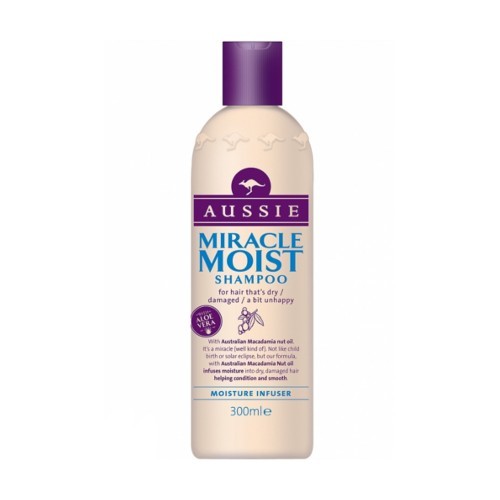 Aussie Šampón pre suché a poškodené vlasy Miracle Moist (Shampoo) 300 ml