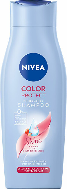 Nivea Šampón pre žiarivú farbu vlasov Color Care & Protect 250 ml