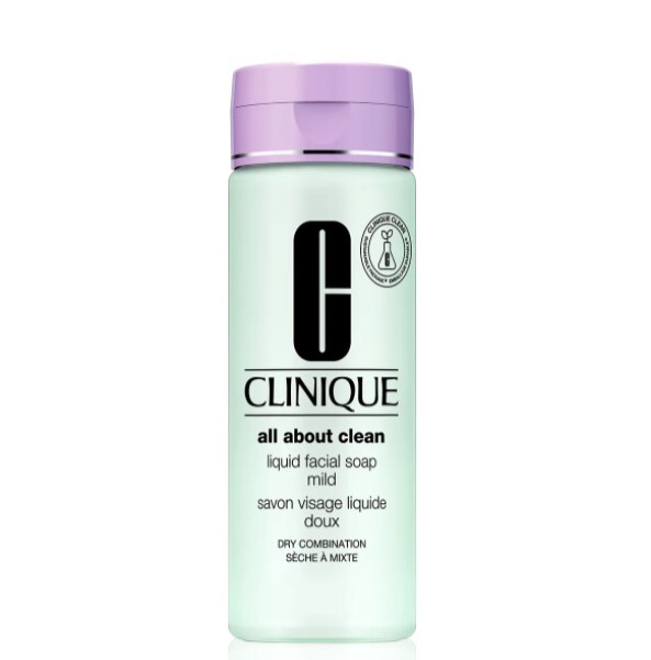 Clinique Tekuté čistiace mydlo na tvár pre suchú až zmiešanú pleť (Liquid Facial Soap Mild) 200 ml