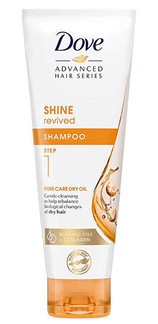Dove Šampón pre suché vlasy Advanced Hair Series (Pure Care Dry Oil Shampoo) 250 ml