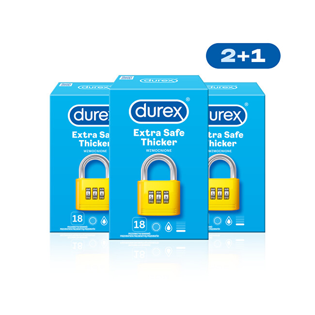 Durex Kondomy Extra Safe 2   1