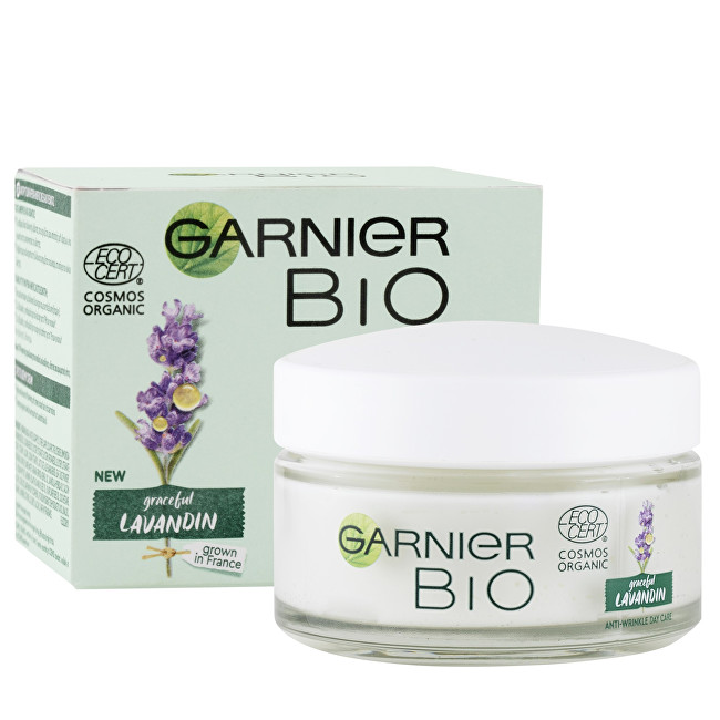 Garnier Denný krém proti vráskam pre všetky typy pleti BIO Lavandin (Anti-Wrinkle Day Care) 50 ml