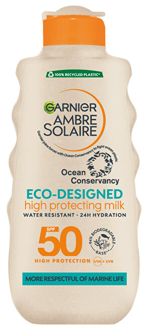 Garnier Ochranný krém proti UVB a UVA SPF 50  Ambre Solaire Ocean Conservancy (Protection Lotion) 200 ml