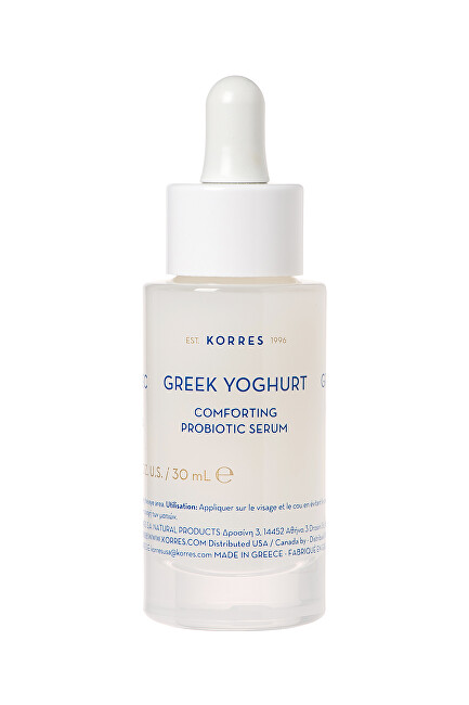 Korres Probiotické hydratačné pleťové sérum Greek Yoghurt Probiotic Superdose (Face & Eyes Serum) 30 ml