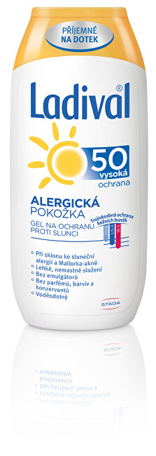 Ladival Gél na ochranu proti slnku pre alergickú pokožku OF 50 200 ml