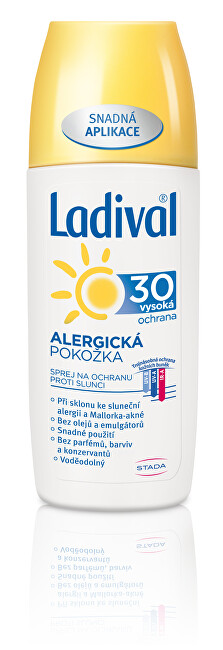 Ladival Sprej na ochranu proti slnku pre alergickú pokožku OF 30 150 ml