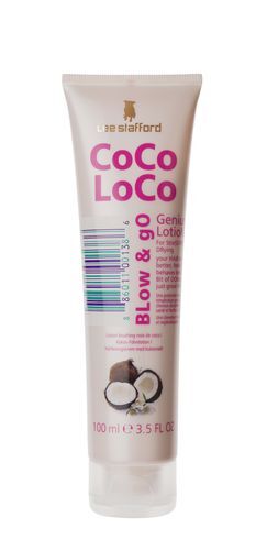 Lee Stafford Mlieko s kokosovým olejom pre tepelnú úpravu vlasov CoCo LoCo (Blow & Go Genius Lotion) 100 ml