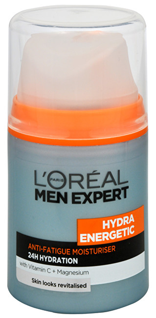 L´Oréal Paris Hydratačný krém proti známkam únavy pre mužov Hydra Energetic 50 ml