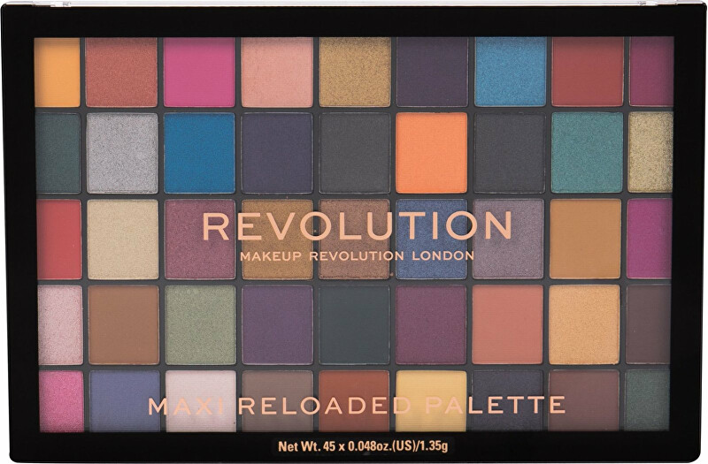 Revolution Paletka očných tieňov Maxi Reloaded Palette Dream Big 60,75 g