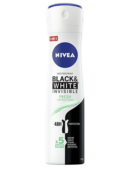 Nivea Antiperspirant v spreji Invisible For Black & White Fresh 150 ml