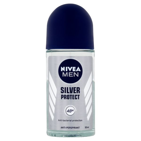 Nivea Guľôčkový antiperspirant pre mužov Silver Protect Dynamic Power 50 ml