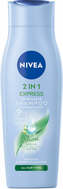 Nivea Ošetrujúci šampón a kondicionér 2v1 Care Express 250 ml