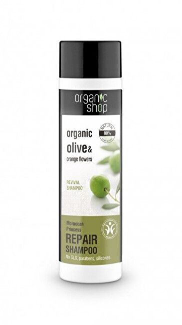 Organic Shop Obnovujúci šampón Olivy a pomarančové kvety ( Repair Shampoo) 280 ml
