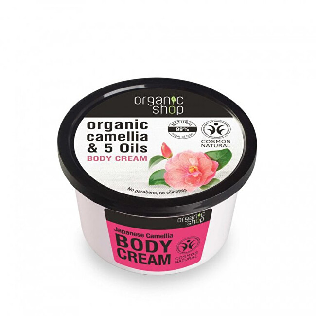Organic Shop Tělový krém Japonská kamélie (Body Cream) 250 ml