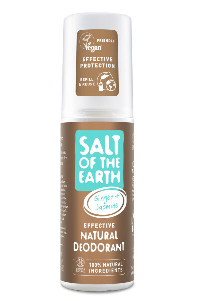 Salt Of The Earth Prírodné dezodorant v spreji so zázvorom a jazmínom Ginger   Jasmine ( Natura l Deodorant) 100 ml