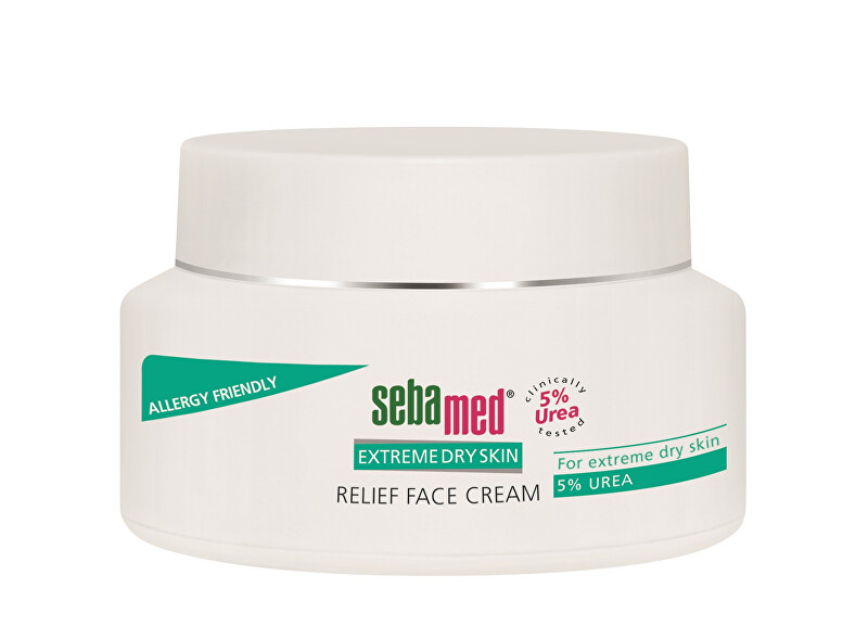 Sebamed Upokojujúci krém na tvár s 5% ureou Urea(Relief Face Cream) 50 ml