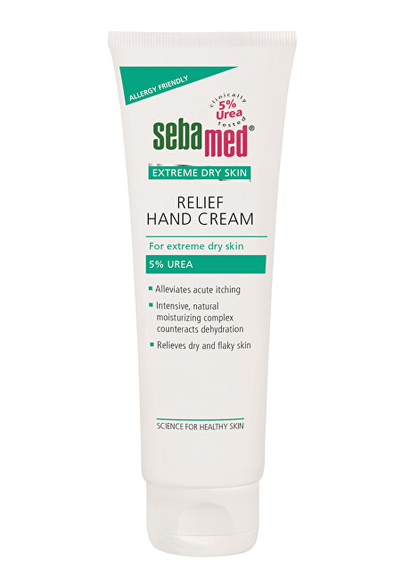 Sebamed Upokojujúci krém na ruky s 5% ureou Urea(Relief Hand Cream) 75 ml