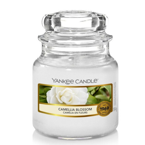 Yankee Candle Aromatická sviečka Classic malá Camellia Blossom 104 g