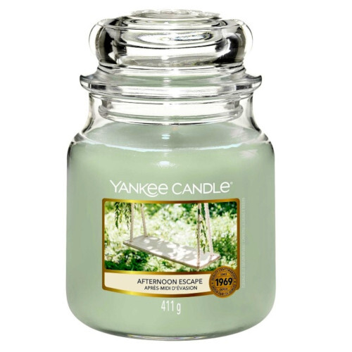 Yankee Candle Aromatická sviečka Classic stredná Afternoon Escape 411 g