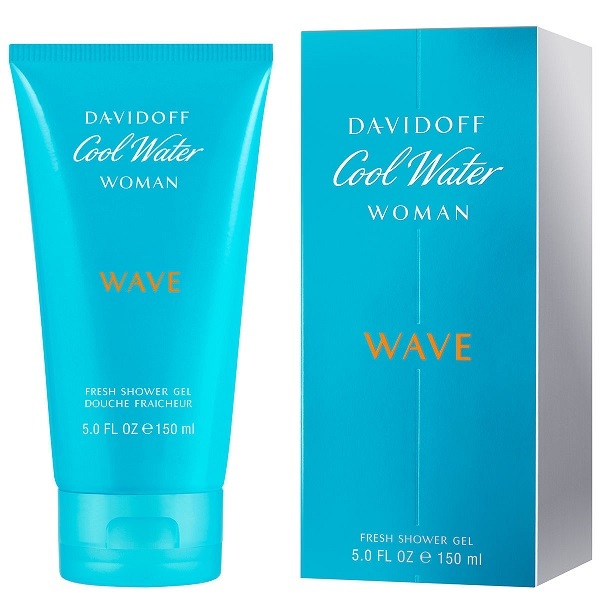 Davidoff Cool Water Wave Woman - sprchový gél 150 ml