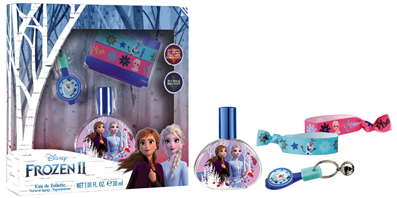 EP Line Disney Frozen II - EDT 30 ml   klíčenka   2x náramek