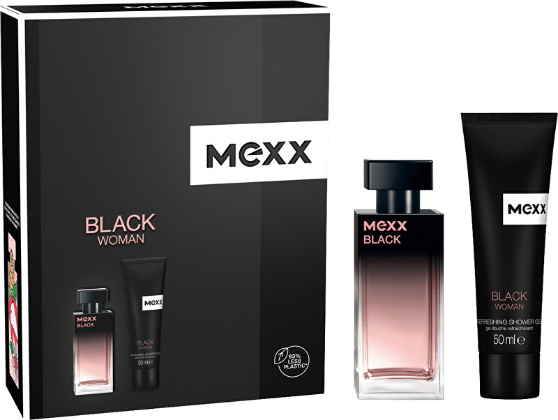 Mexx Black Woman - EDT 30   sprchový gel 50 ml