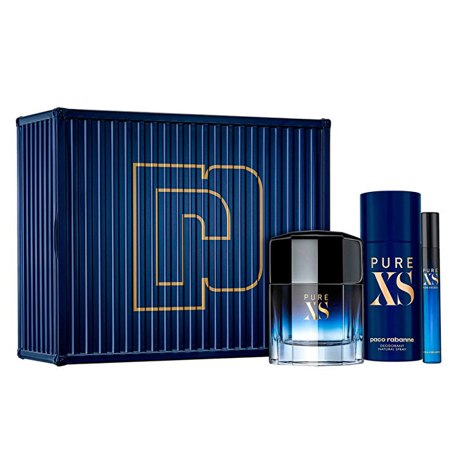 Paco Rabanne Pure XS - EDT 100 ml   deodorant ve spreji 150 ml   EDT 10 ml
