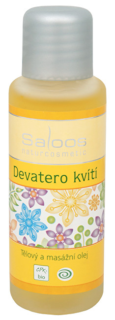 Saloos Bio telový a masážny olej - Deväť kvetov 250 ml