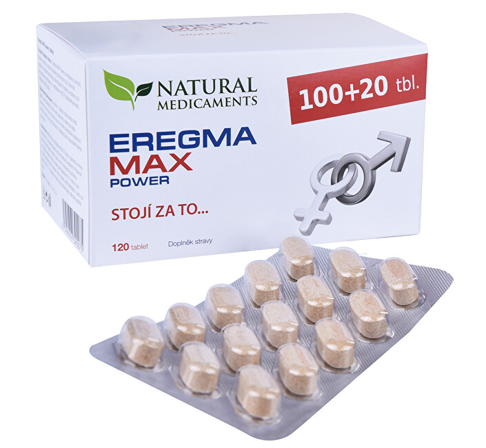 Natural Medicaments Eregma MAX power 100   20 tabliet ZD ARMA