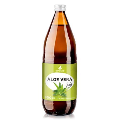 Allnature Aloe vera - 100% Bio šťava 1 l