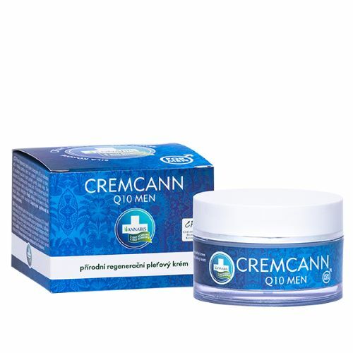 Annabis Cremcann Q10 For men - konopný regeneračný pleťový krém pre mužov prírodné 50 ml