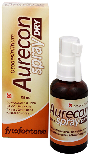 Fytofontana Aurecon dry spray na vysušenie ucha 50 ml