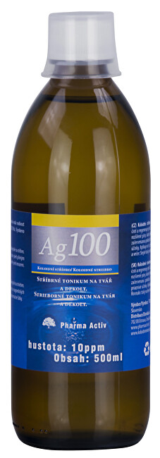 Pharma Activ Koloidné striebro Ag100 (10 ppm) 500 ml