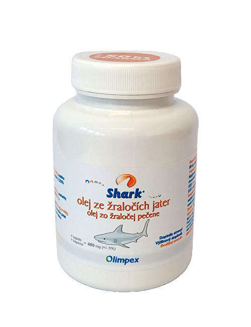 Olimpex Trading Shark - olej zo žraločej pečene 150 kapsúl   50 kapsúl ZADARMO