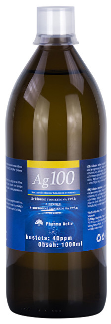 Pharma Activ Koloidné striebro Ag100 (40ppm) 1000 ml