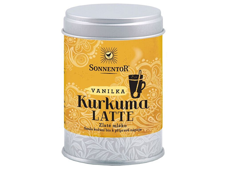 Sonnentor Bio Kurkuma Latte-vanilka 60g dózička (Pikantné korenená zmes)
