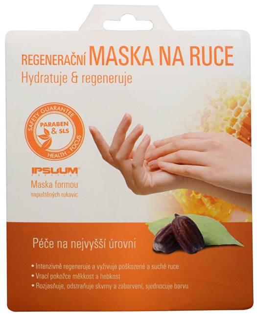 Ipsuum Prestige Regeneračná maska ​​na ruky - rukavice