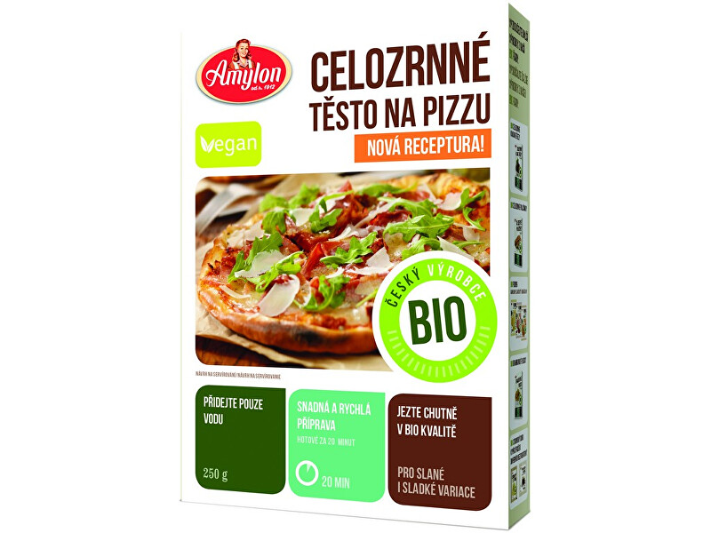 Amylon Bio cesto na pizzu celozrnné Amylon 250g
