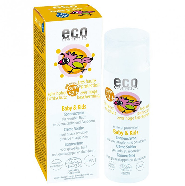 Eco Cosmetics Baby Detský opaľovací krém SPF 50  BIO 50 ml