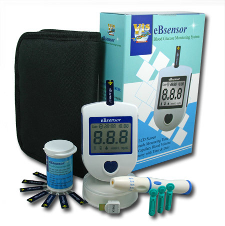 Visgeneer Glukometer eBsensor set   50 prúžkov
