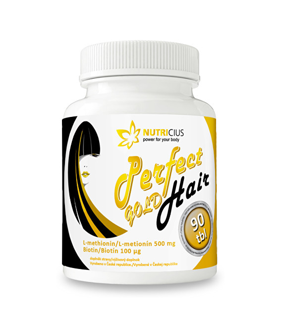 Nutricius Perfect HAIR gold 90 tbl.